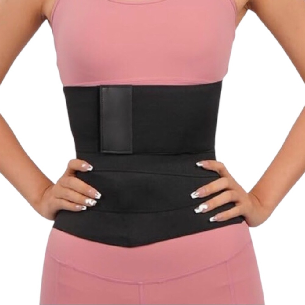 Black Waist Trainer Wrap Bandage